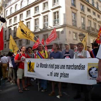Rassemblement pour José Bové 22/06/03