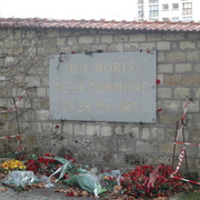 Le mur des Fédérés