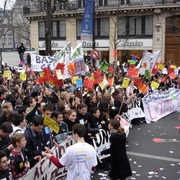 manifestation lycéens Paris 2005-02-10 007