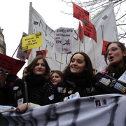 manifestation lycéens Paris 2005-02-10 010