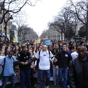 manifestation lycéens Paris 2005-02-10 044