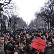 manifestation lycéens Paris 2005-02-10 045