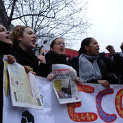 manifestation lycéens Paris 2005-02-10 JC 002