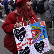 Femme militante pour une Europe Sociale