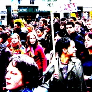 Jeunesse en manif