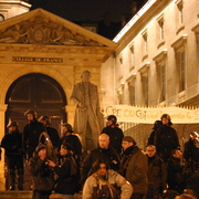 Le collège de France occupé