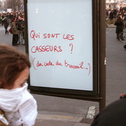 Manifestation contre le CPE
