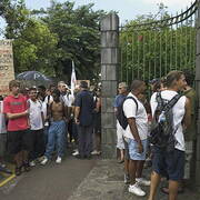 Manif anti CPE ile de la Réunion