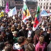Rodez contre le cpe 28 mars 2006 - sur la Place d'Armes 1