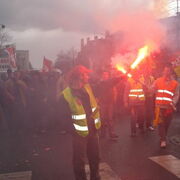 28 mars 2006  contre le CPE Paris Cheminots CGT