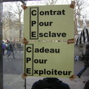 CPE=Contrat Pour Esclave