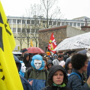 manifestation contre l'EPR à Cherbourg