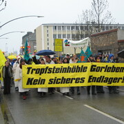 manifestation contre l'EPR à Cherbourg