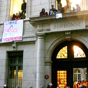 Réoccupation de la Sorbonne le 24.04.2006