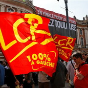 Rassemblement de la LCR Place du Capitole