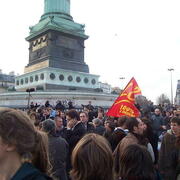 place de la bastille- allocution du président de la république