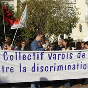 Rassemblement contre le projet de loi de prévention de la délinquance à Toulon le 18/11/06