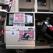 Manif contre le chômage. Décembre 2006