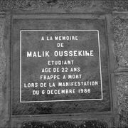 Hommage à Malik Oussekine