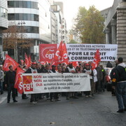 Manif PTT Paris 14 11 06