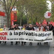 Manif PTT Paris 14 11 06