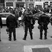 Manif lycéenne pour les sans-papiers