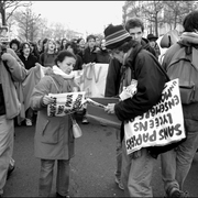 Manif lycéenne pour les sans-papiers