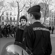 Manif lycéenne pour les sans-papiers