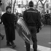 Manif lycéenne pour les sans-papiers