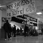 Sans-papiers à Paris 8