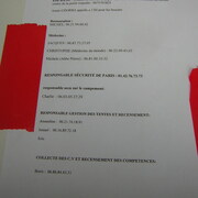Liste de contacts