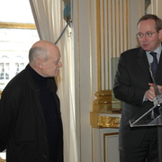 B.Sobel au Ministère de la Culture