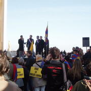 Manifestation au Trocadero-Ambassade de Chine, pour le tibet libre 10 mars 2007