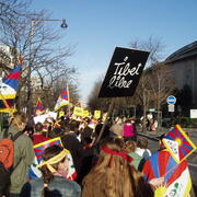 Manif pour le tibet libre 10 mars 2007