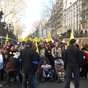 Manifestation pour le droit au logement du 11 mars 2007