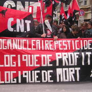manifestation anti-nucléaire - 17 mars 2007 - Lille - syndicat CNT
