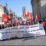 Manif culture recherche 14.03.07