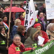manifestation contre les violences faites aux femmes