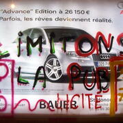 Déboulonneurs Paris  23/03/07 RER  Luxembourg