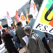 Manifestation des statisticiens