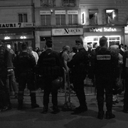QG 151 - Rue d'Enghien bloquée
