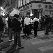 QG 152 - Rue d'Enghien bloquée