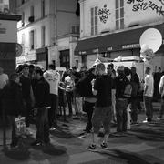 QG 160 - Rue d'Enghien bloquée