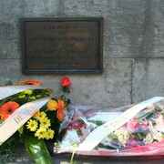 Hommage à Brahim Bouarram le 1er mai 2007