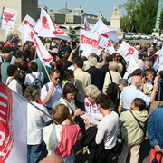 Hommage à Brahim Bouarram le 1er mai 2007