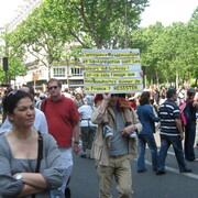 cortège manif