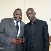 Lillian Thuram et Fodé Silla