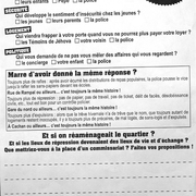 Formulaire-enquête à remplir