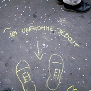 Homme debout