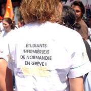 Etudiante infirmière Normandie